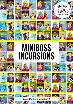miniboss booklet cover page