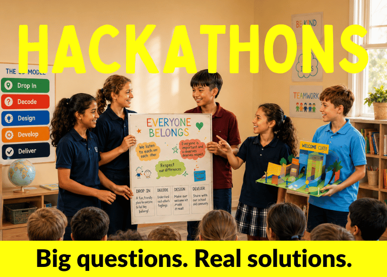 MiniBOSS Hackathons The Superhero in YOU MiniBOSS Incursions Team Building Program1-2